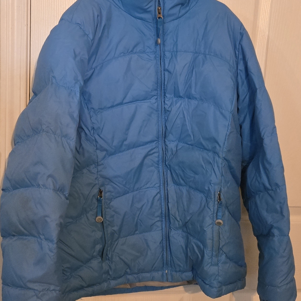 L.L. Bean Light Blue Women's Puffer Jacket